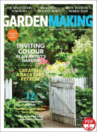 The garden profiles with informative interviews and gorgeous photos will inspire your own garden making: