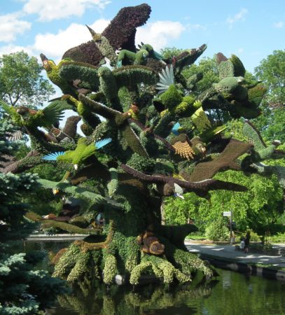Tree of Birds honours endangered species.