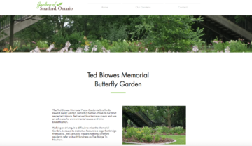 ted blowes garden stratford