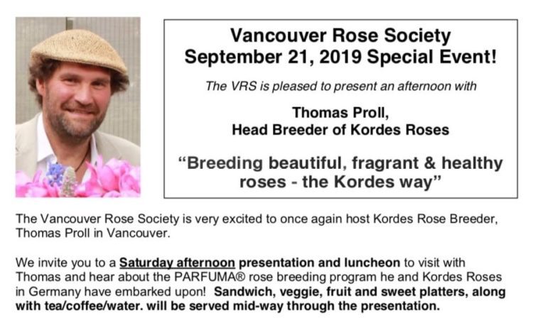Head Rose Breeder Thomas Proll of Kordes Roses
