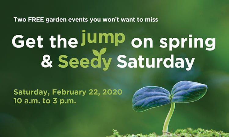 Get the Jump on Spring and Seedy Saturday