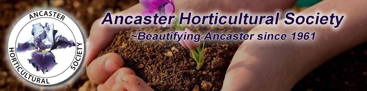 Ancaster Hort Society header